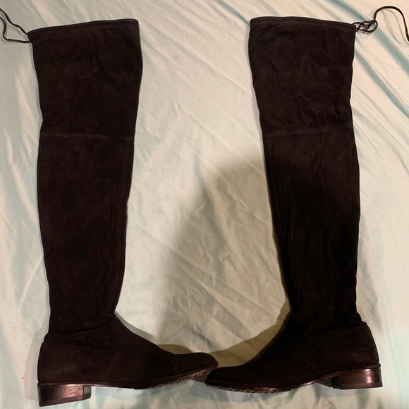 EUC Stuart Weitzman lowland over the knee boots - Picture 3 of 10
